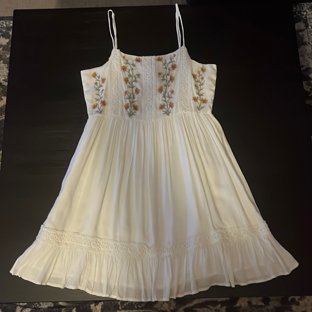 White summer dress